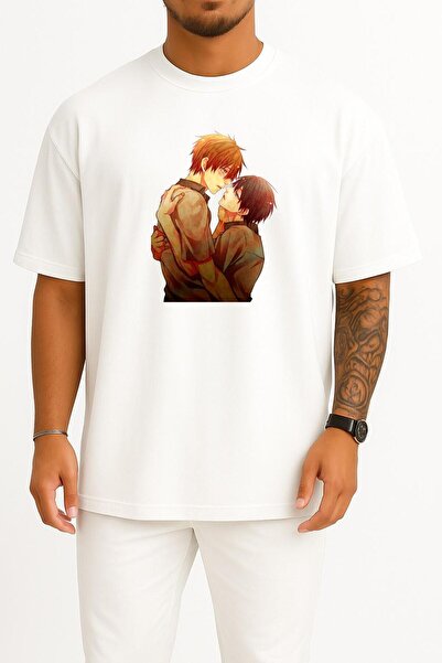 Bahriyeli Collection Oversize Haruka Nanase Fan Fiction Kiss Love Yaoi Chest ...