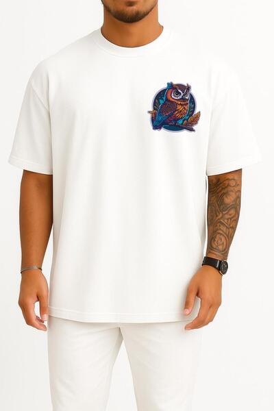 Bahriyeli Collection supradimensionat Autocolant Mascota Bufniță cu design de...