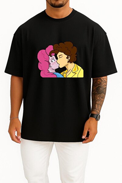 Bahriyeli Collection Tricou unisex cu design de piept, Sandwich de brânză sup...