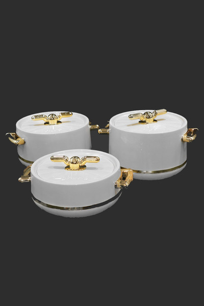 Generic طقم حافظات طعام 2500/2000/1500مل