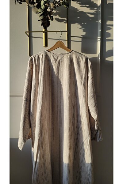 MARDİYE OFFİCİAL Linen Abaya - Inner Lining Double Set Standard Size