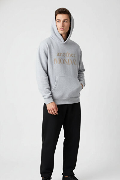 UNCİA OUTDOORS Φούτερ Unisex με στάμπα με κουκούλα