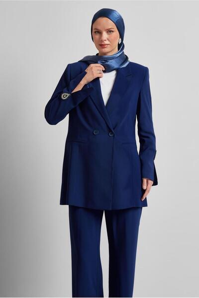 Alvina Stone Detail Pants Suit 30532