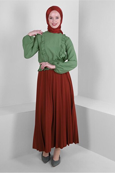 Alvina ПЛІСИРОВАНА СПІДНИЦЯ З ЕЛАСТИЧНОЮ ТАЛІЄЮ 60402