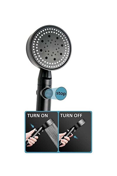 fulina Shower Head, High Pressure Shower Head, adjustable Height/angle , 1.5m Shower Hose and Head Holder