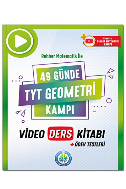REHBER MATEMATİK YAYINLARI 49 Günde Tyt Geometri Video Ders Notları