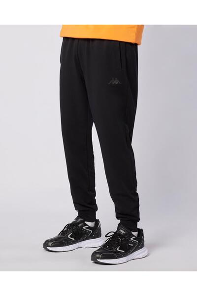 Kappa Owen Pant Erkek Siyah Regular Fit Eşofman Altı