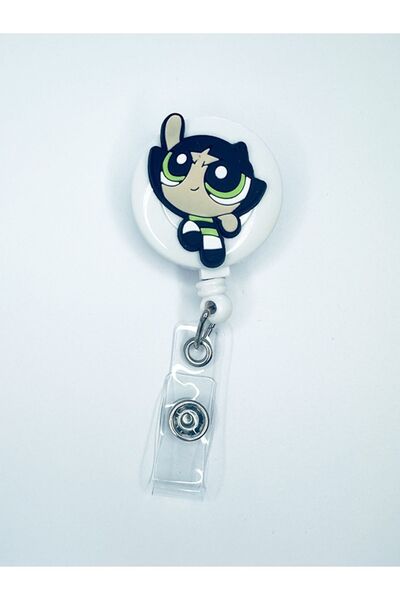 odaburada Suport pentru carduri Power Puff Girls cu figurine Yoyo