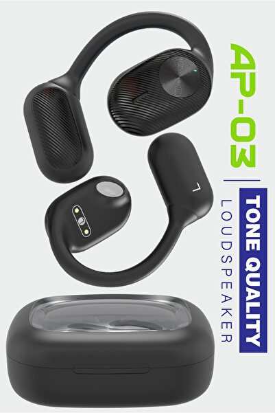 Soffany AP03-002 Kulak Üstü Bluetooth Kulaklık Siyah