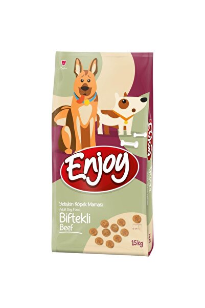 Enjoy Biftekli Yetişkin Köpek Maması 15 kg