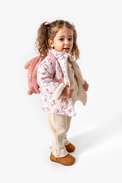 Jikko Baby Flower Patterned 3-Piece Baby Set 8170