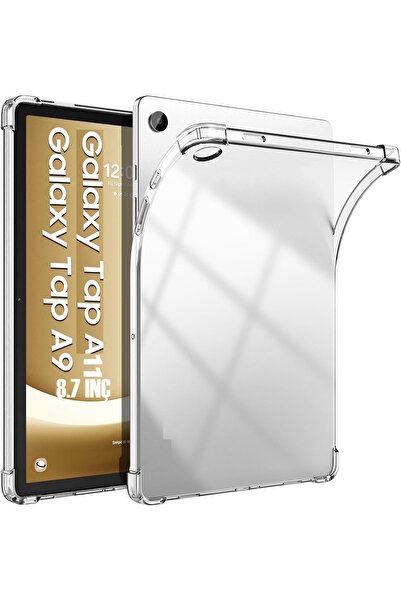m.tk moveteck Samsung Galaxy Tab A9 8.7 - Shockproof Compatible Case, Slim Airbag Clear Cover (Composible)