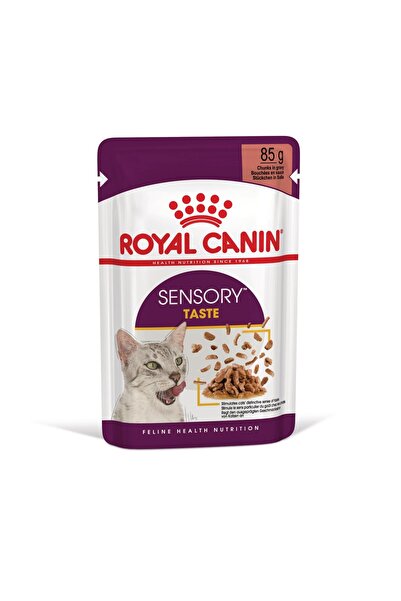 Royal Canin Sensory Tat Duyusu için Sos İçerisinde Yaş Kedi Maması 12 x 85g