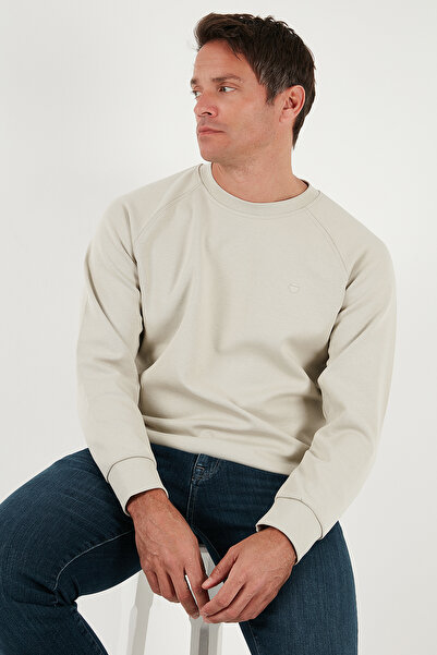 Buratti Streç Pamuklu Relaxed Fit Bisiklet Yaka Sweat Erkek SWEAT 5901210