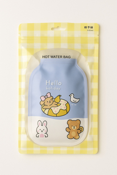Ecrou Cute Rabbit Transparent Hot Water Bag 300 ml