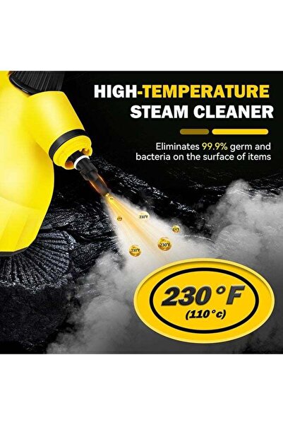 fulina Portable Handheld Steam Cleaner,Multifunctional High Temperature Pressurized Steam Cleaning Machine