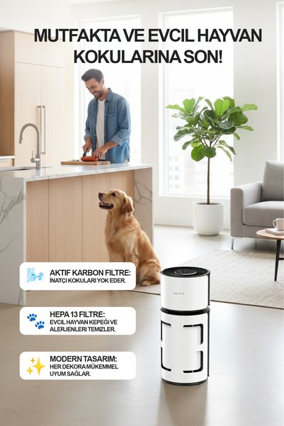 HUTT Smart Pet Air Purifier Pro Akıllı Hava Temizleyici ( Türkiye Garantili )