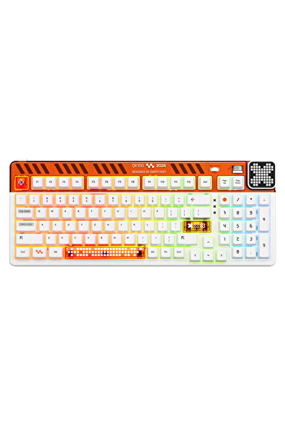 QwertyKey QwertyKey100 Apex Hotswap RGB Bluetooth Gasket Mount Tastatura Mecanica Gaming Linear Switch