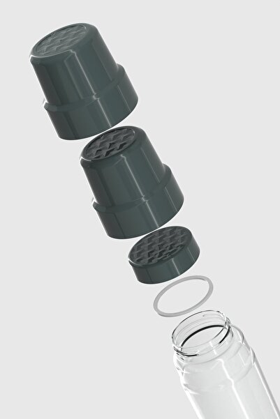 Renga Nest 800 ml Double Glass Tritan Flask 912086 Smoked