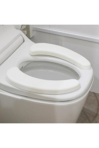 CARBOY Husa capac WC, din spuma, moale, Alba