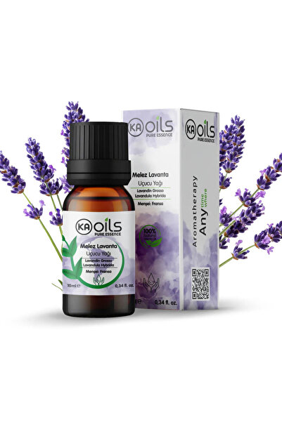 KAOils Pure Essence زيت اللافندر العطري 10 مل - زيت اللافندر العطري 100% نقي ...