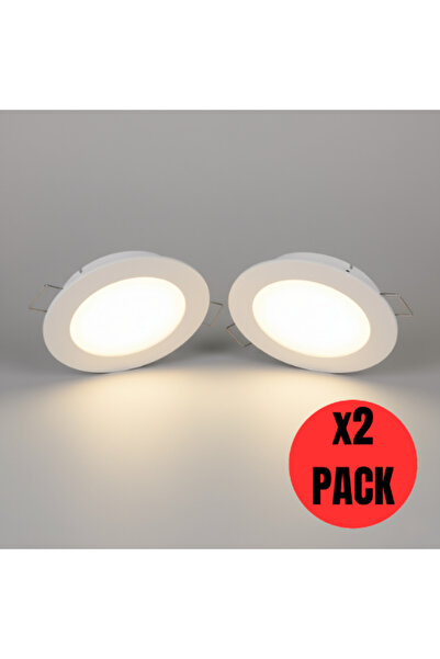 Kendal KDL 403 Slim LED Panel 2'li Spot Gömme 18W 1440 Lümen - 4000K - Ilık B...