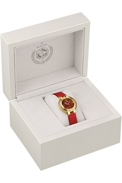 Bulova Ladies Watch 97R105, Quartz, 30mm, 3ATM