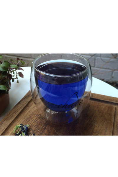 Chado Tea Blue Butterfly Pea Mavi Kelebek Sarmaşığı Limonla Renk Değiştiren Sihirli Mavi Çay 50 Gr