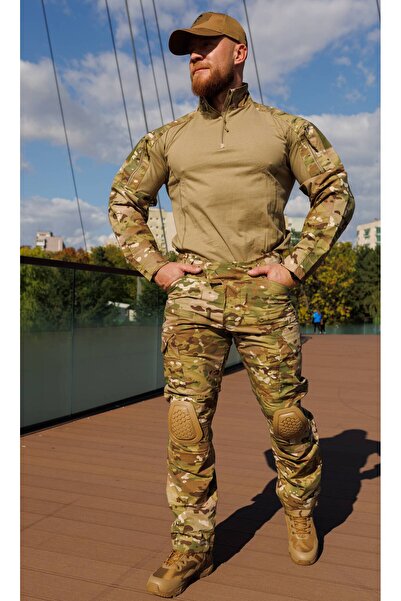 Lion camo Costum Abrams camo tactical suit outdoor Airsoft Ripstop