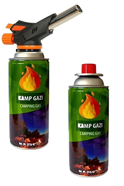 MOBEE Pratik Kolay Kullanım Çakmaklı Pürmüz 220 Gr Tüplü + Yedek 220 Gr Tüplü...