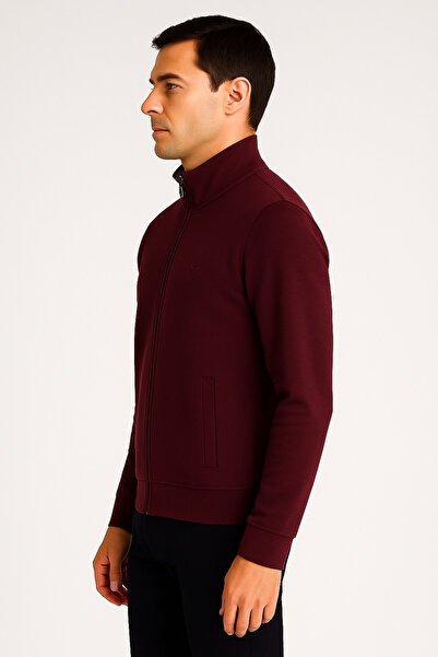 Maccali Men's Casual Basic Long Sleeve Cardigan Winter Sweater