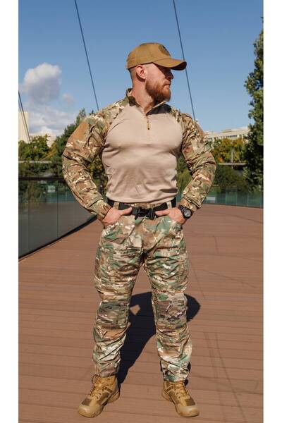 Lion camo Costum Tactic Aran Ripstop Airsoft Paintball respirabil