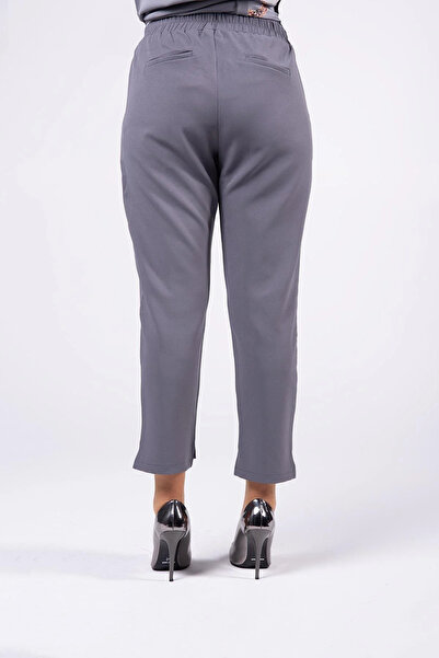 Invee Dark Gray Carrot Pants 6315