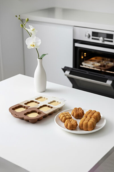 Kitchen Life 7 Different Mold Shapes Silicone Cake and Cookie Mold Set Multi-Purpose Baking Mold