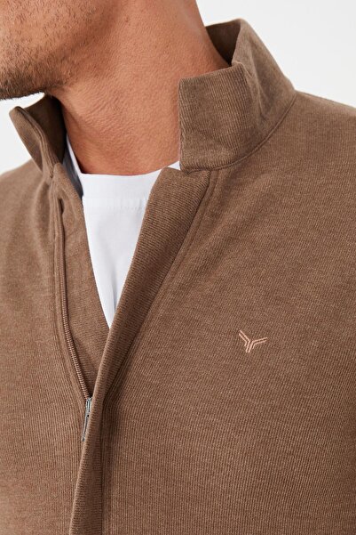 Maccali Мъжка ArcticFlex джобна блуза с цип Basic Vizon Sweatshirt