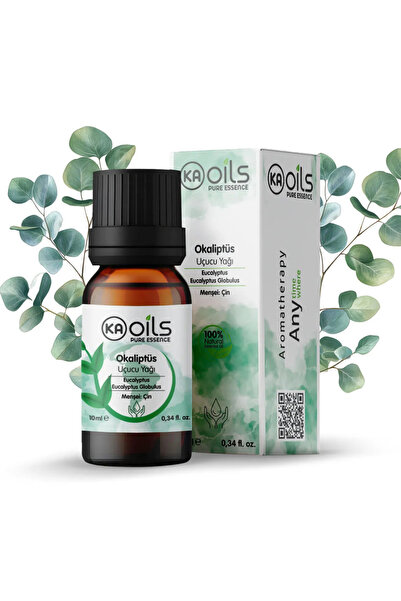 KAOils Pure Essence زيت الأوكالبتوس العطري 10 مل - زيت الأوكالبتوس جلوبولوس ا...