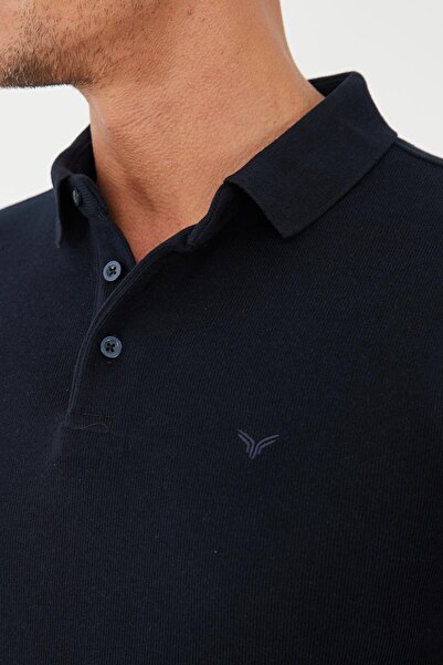 Maccali Ανδρικό Elite Comfort Basic Χειμερινό Μπλουζάκι Polo Collar