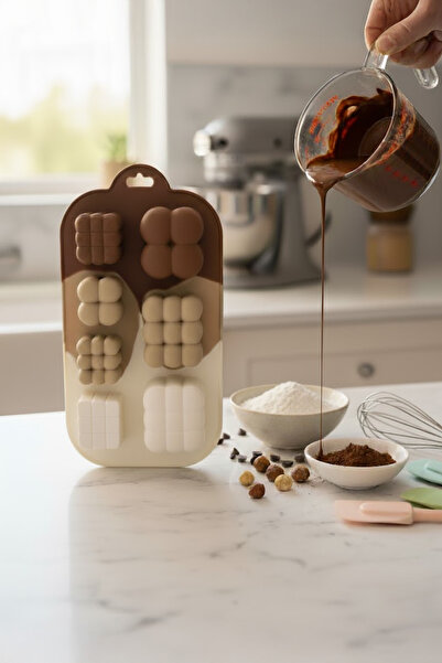 Kitchen Life 7 Different Mold Shapes Silicone Cake and Cookie Mold Set Multi-Purpose Baking Mold