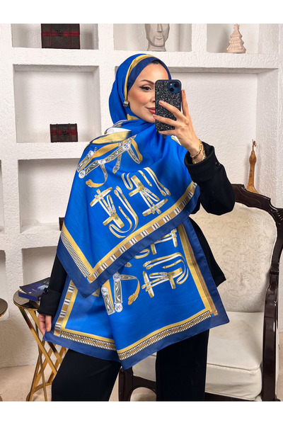 Oxygen Scarfs Şal moale din bumbac cu model H