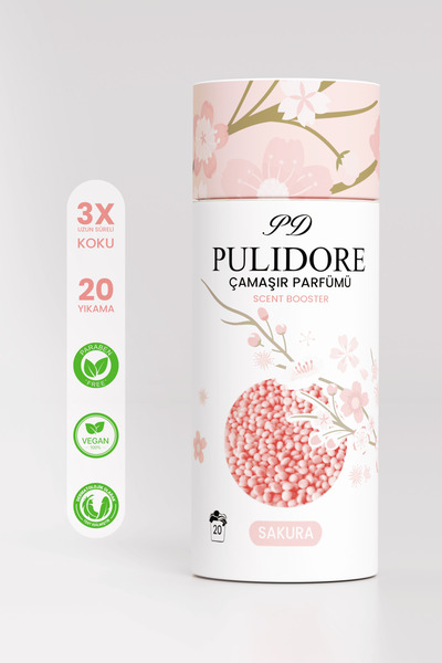 PULIDORE Granül Çamaşır Parfümü & Çamaşır Yumuşatıcı Sakura 210 gr