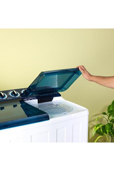 Geepas 20KG Twin Tub Semi-Automatic Washing Machine GSWM6491 – Heavy Duty, Fast Wash