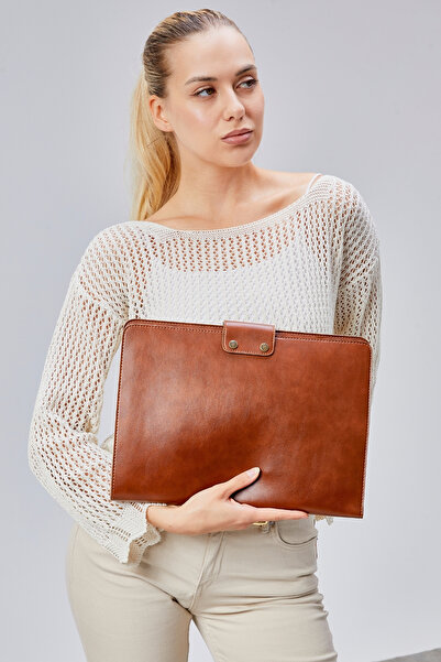 Vardo Ingrid 34x24,5 Cm Macbook Air/pro 13-14 inch, organizator pentru iPad, caiet și servietă și geantă pentru tabletă