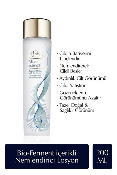 Estee Lauder Losyon - Micro Essence Bio-Ferment İçerikli Nemlendirici Bakım Losyonu / Tonik 200 ml