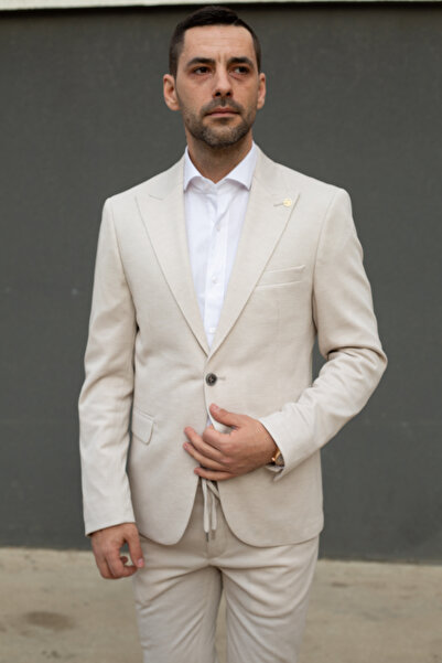 MODALİST Mateo Cream Suit