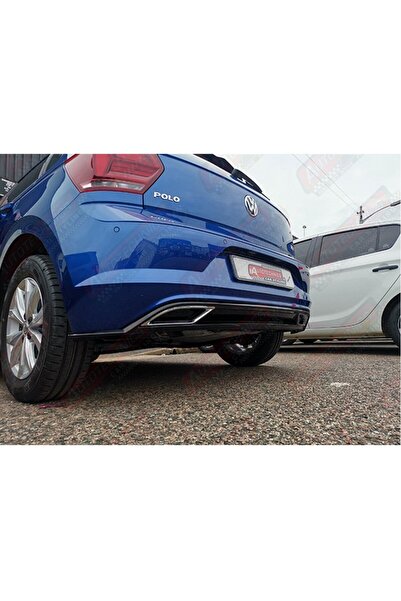 Universal Volkswagen Polo Arka Tampon Difüzörü R Line 2017-
