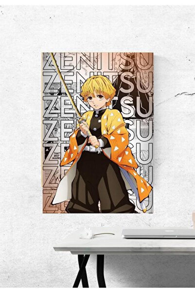 Çılgıntrend Αφίσα Kimetsu No Yaiba Zenitsu Agatsuma - Σχέδιο χωρίς πλαίσιο