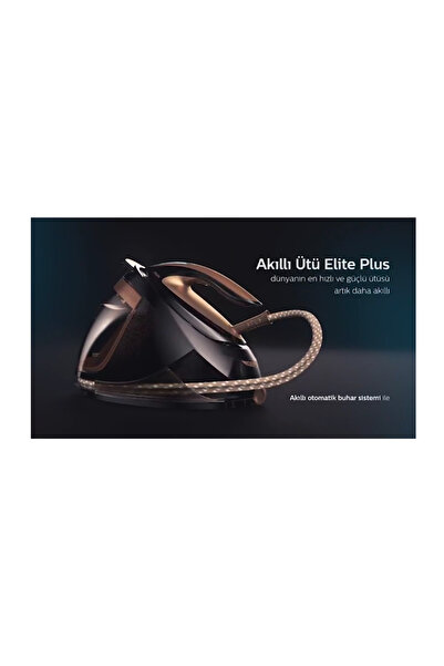 Philips Yeni PerfectCare Elite Plus Buhar Kazanlı Ütü, Kumaşa Göre Otomatik Buhar - 8 Bar