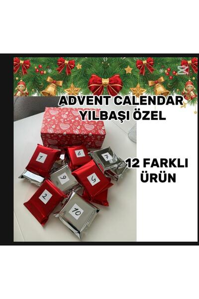 HKN AVM ACCESSORİES ADVENT CALENDAR Yılbaşı Sevgililer Günü Hediyesi Doğum Günü hediye Advent Calender