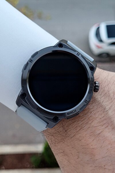 Daniel Klein Kasası Siyah Kordonu Gri Renk Android ve İos Uyumlu Hediye Paketli Akıllı Kol Saat