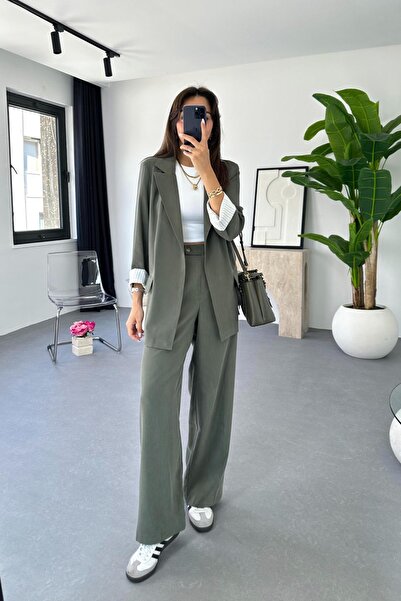 Lady Pixie Kadın Kolu Katlamalı Ceket